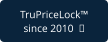 TruPriceLock™ guaranteed vehicle shipping price protection badge