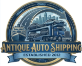 Antique Auto Shipping classic and collector car transport logo